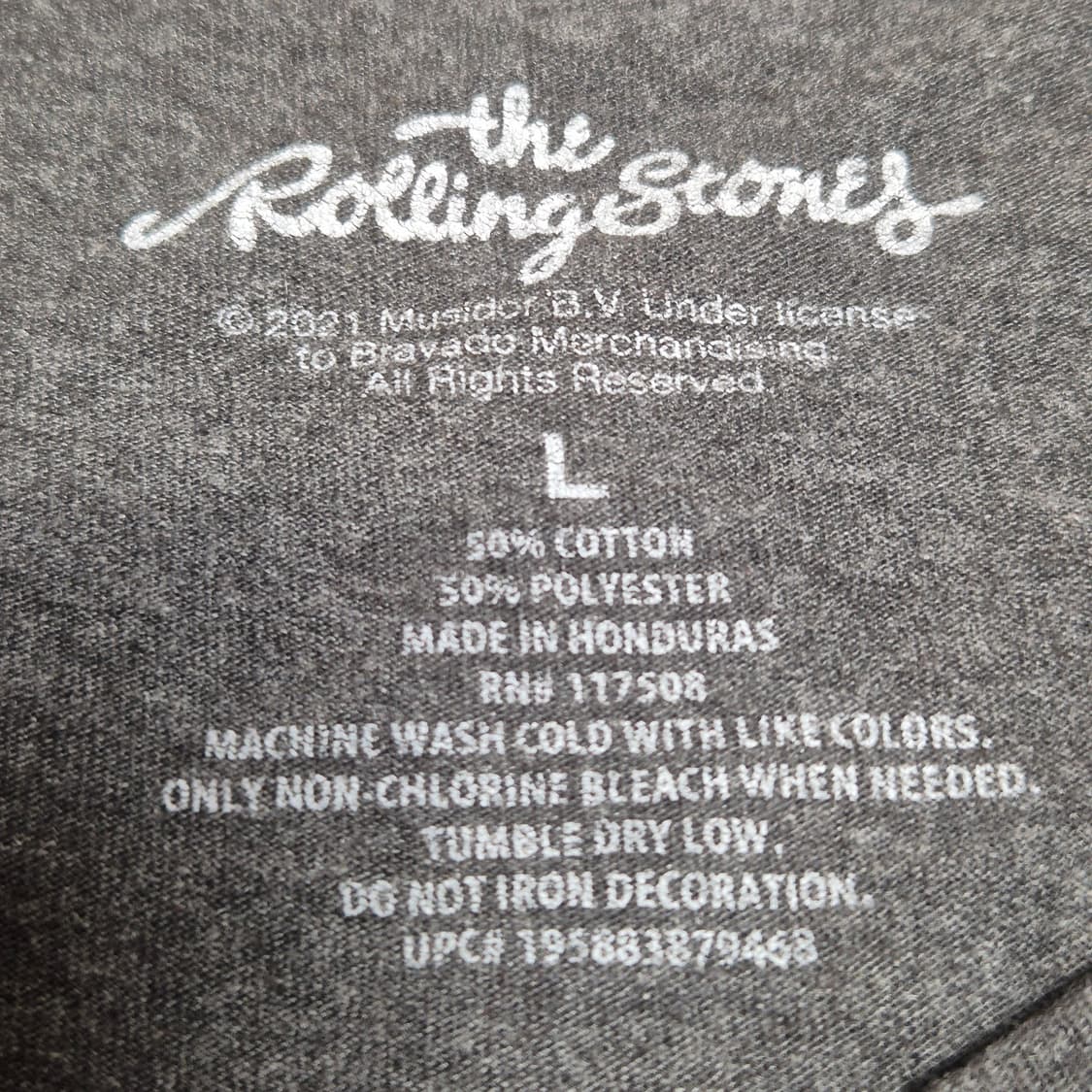 [L]롤링스톤즈 오피셜 티셔츠  -562
 상품이미지3