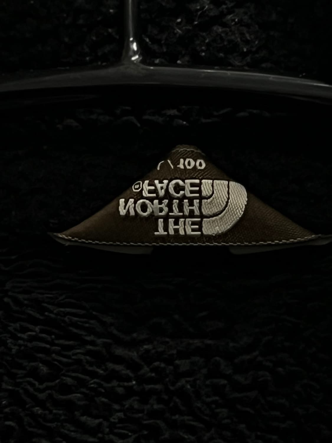 (100) 노스페이스 화이트라벨 로얄톤 플리스 집업 자켓 블랙 상품이미지5