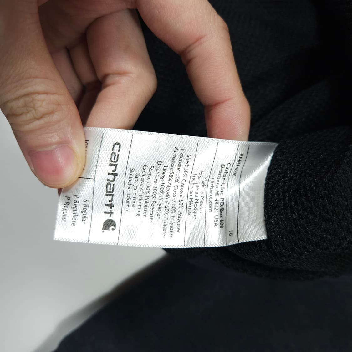 칼하트 레인디펜더 써멀 후드집업  상품이미지6