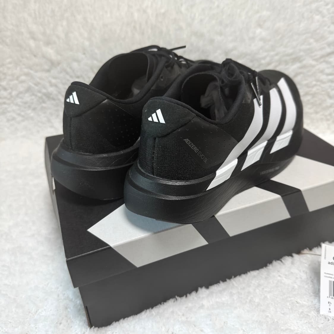 아디다스 아디제로 evo sl 코어 블랙 클라우드 화이트 270 size 상품이미지4