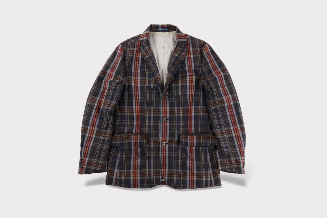 [40R] 폴로 랄프로렌 데미지 마드라스 자켓 상품이미지1