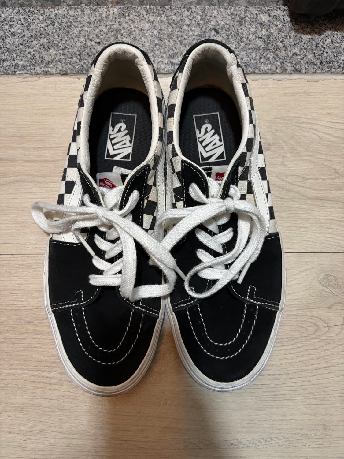 반스 스케이트 로우 스웨이드 캔버스 블랙 상품이미지3