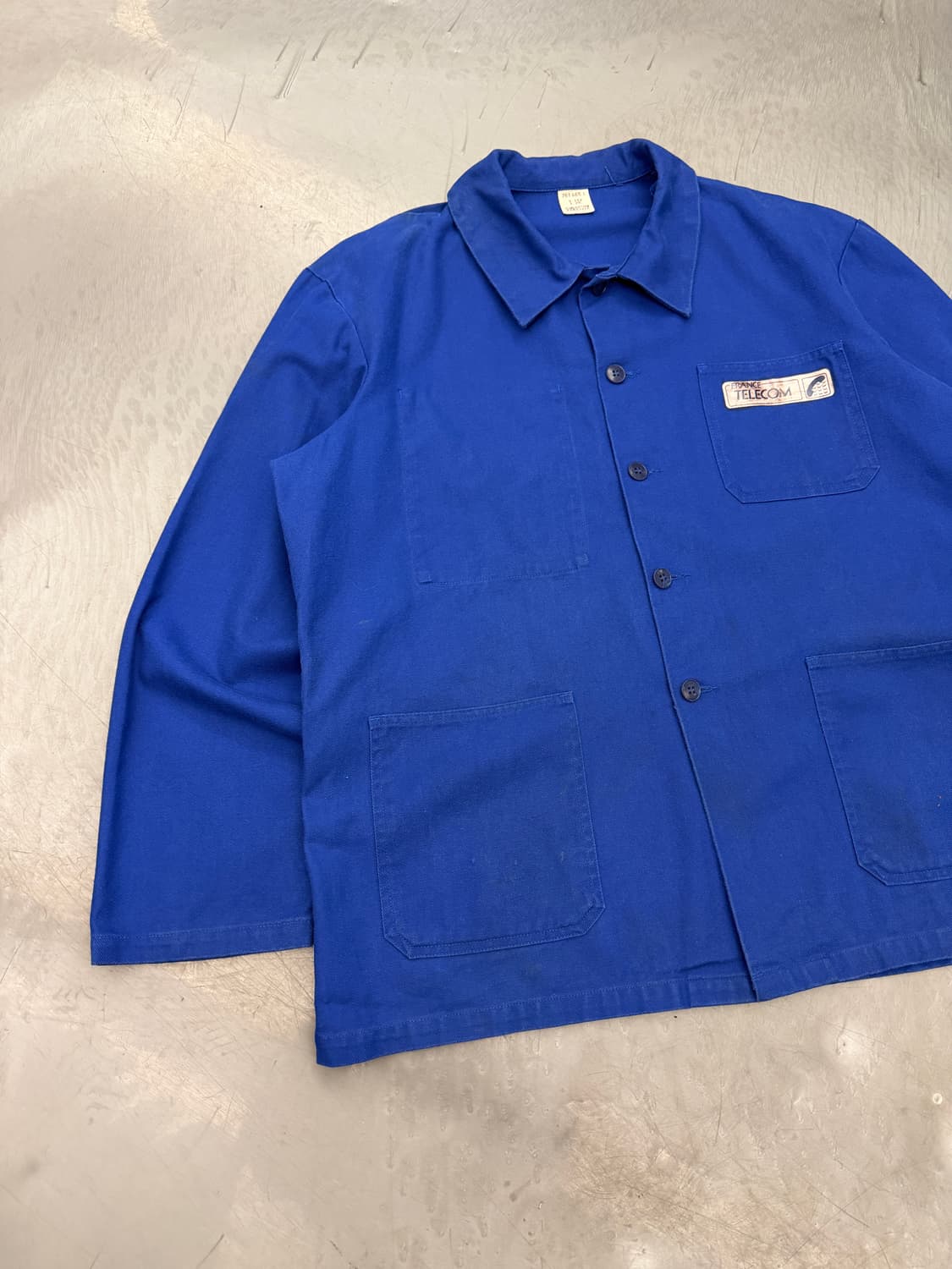 OLD FRENCH TELECOM BELTED 빈티지프렌치워크자켓 상품이미지3