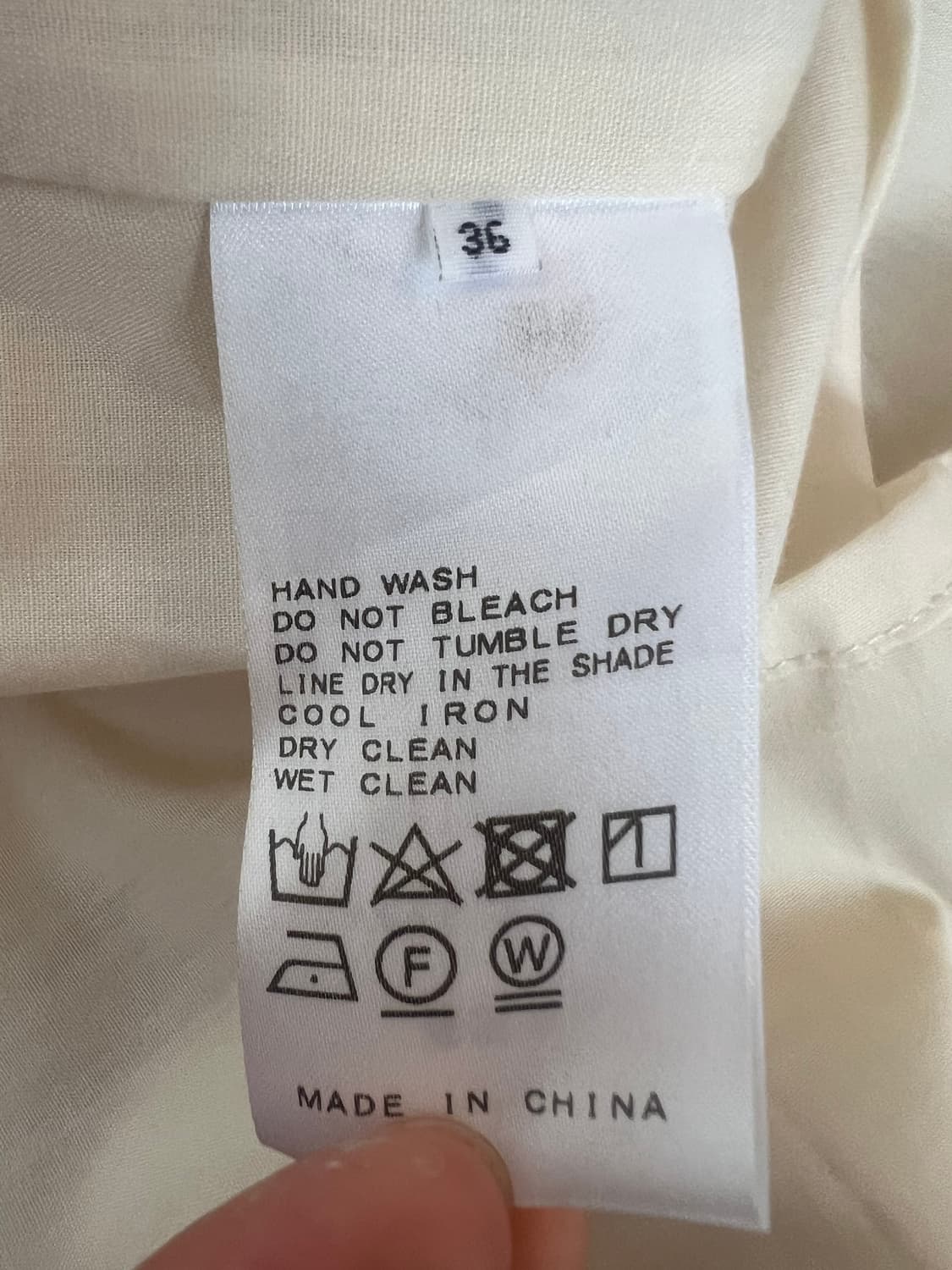 슬로베이에나 SLOBE 여성 크림베이지 린넨스커트 상품이미지10