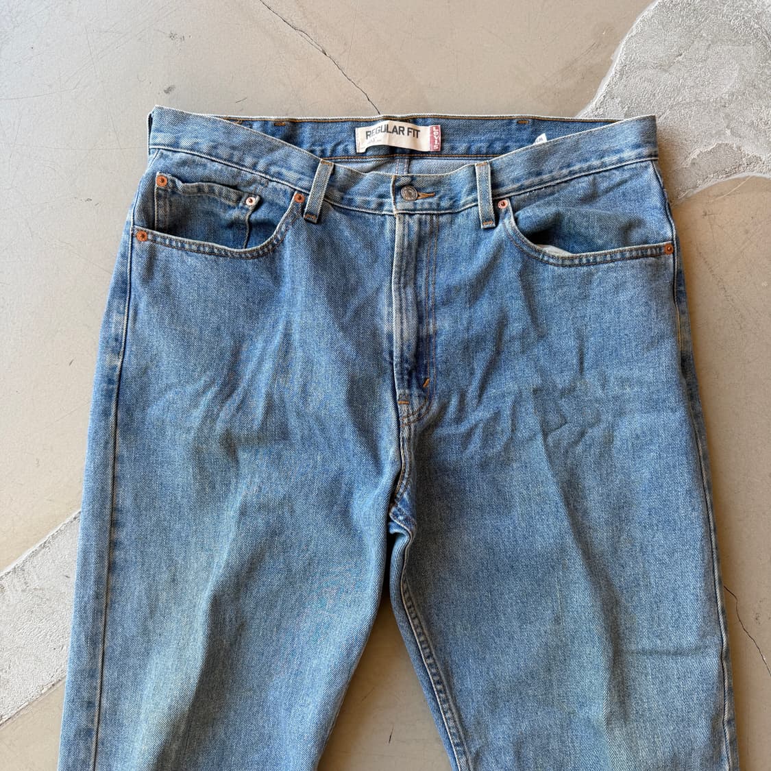 리바이스 505 레귤러 데님 팬츠 상품이미지2