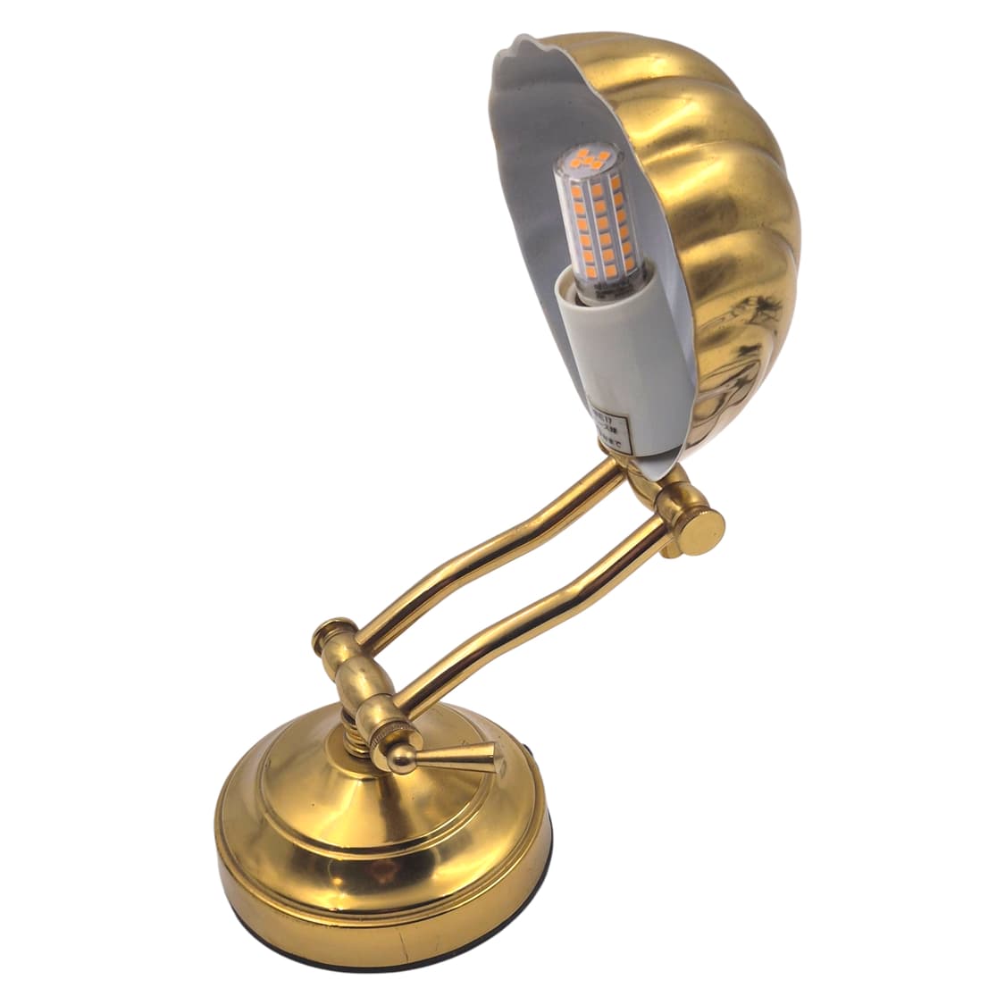 80s 일본 빈티지 조개 데스크 램프 상품이미지6