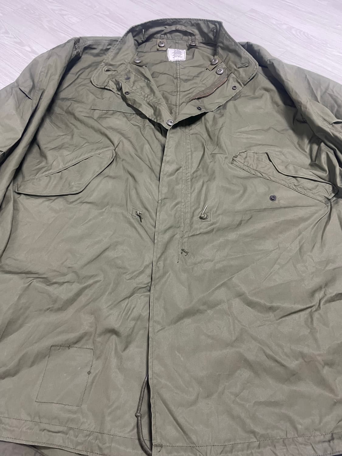 미사용 m65 피쉬테일 오리지널 라지 새상품 상품이미지2