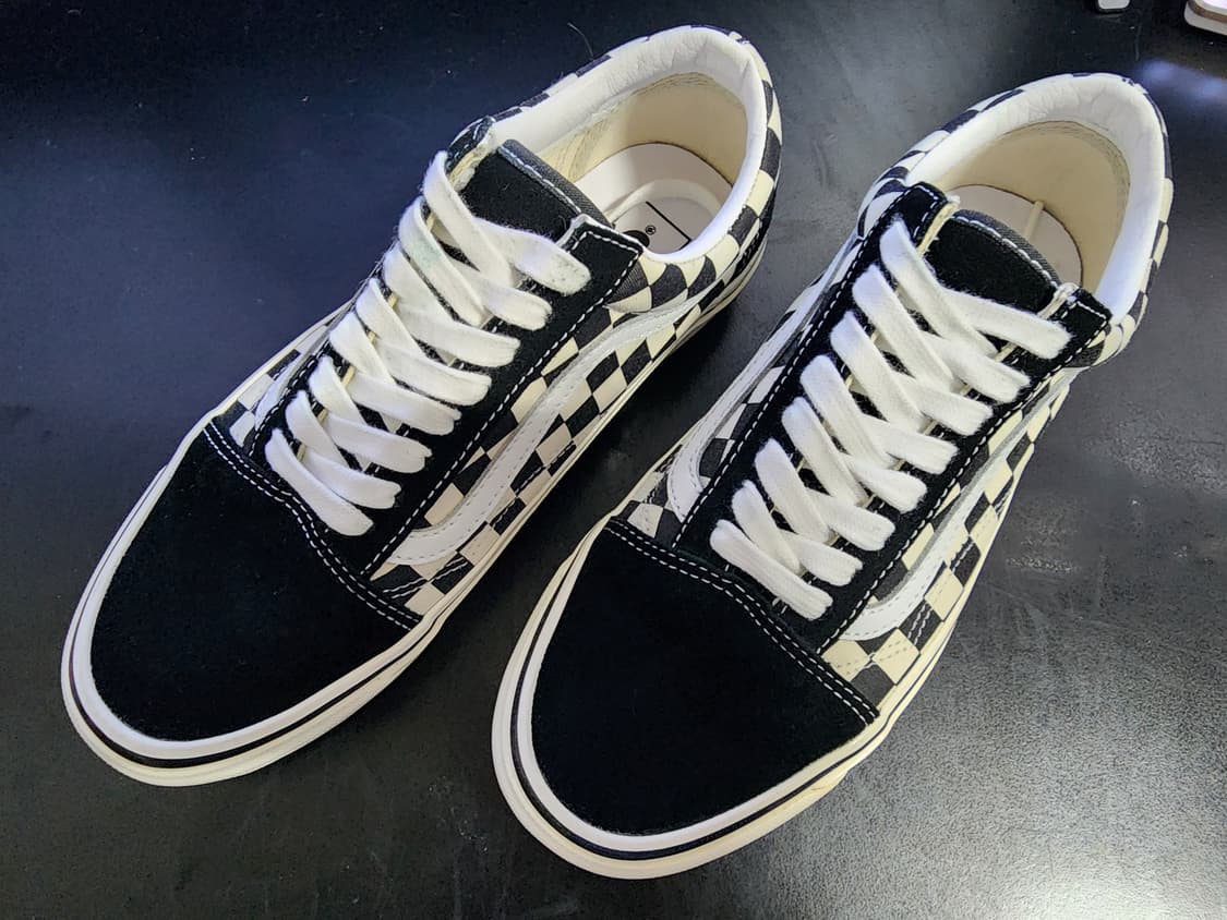 255 반스 올드스쿨 36 DX 에너하임 팩토리 블랙체크 상품이미지1