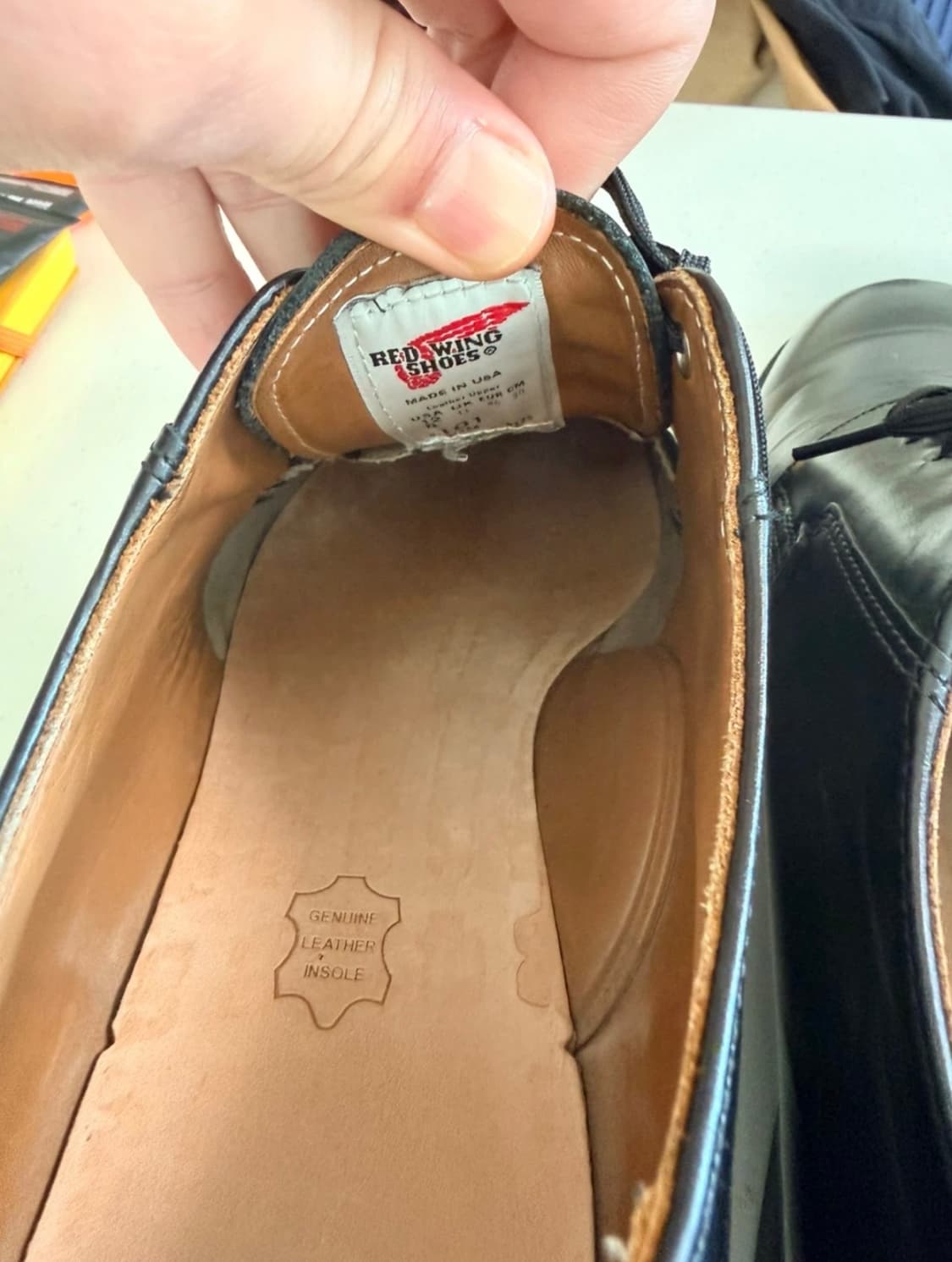 레드윙 포스트맨 슈즈 블랙 12(300) 상품이미지5