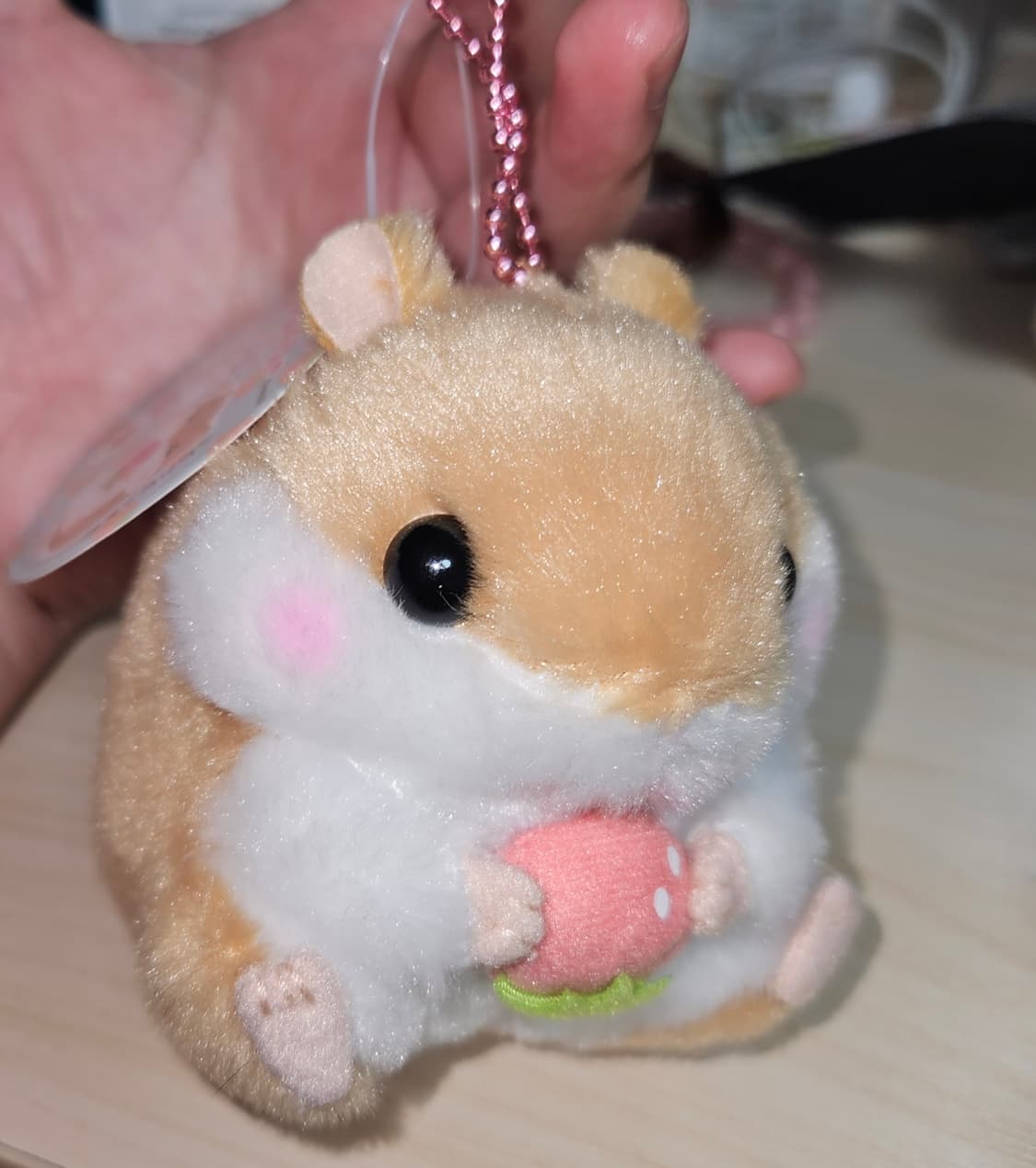 일본 햄스터 키링/어뮤즈 코로하무 코론 상품이미지1