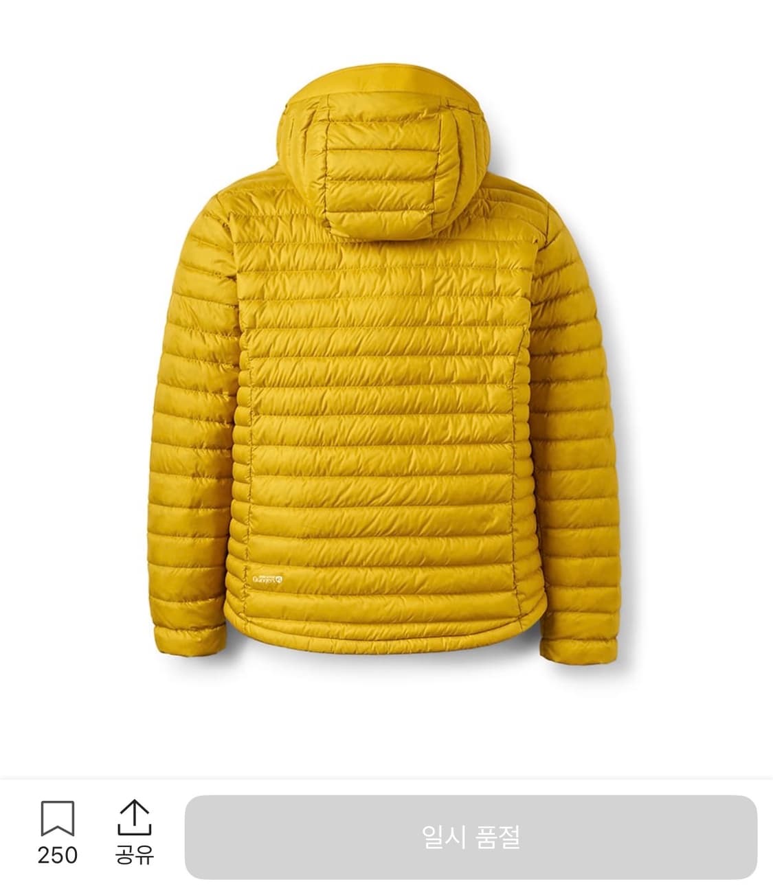 Rab 마이크로라이트 알파인 자켓 Dark Pollen 상품이미지2