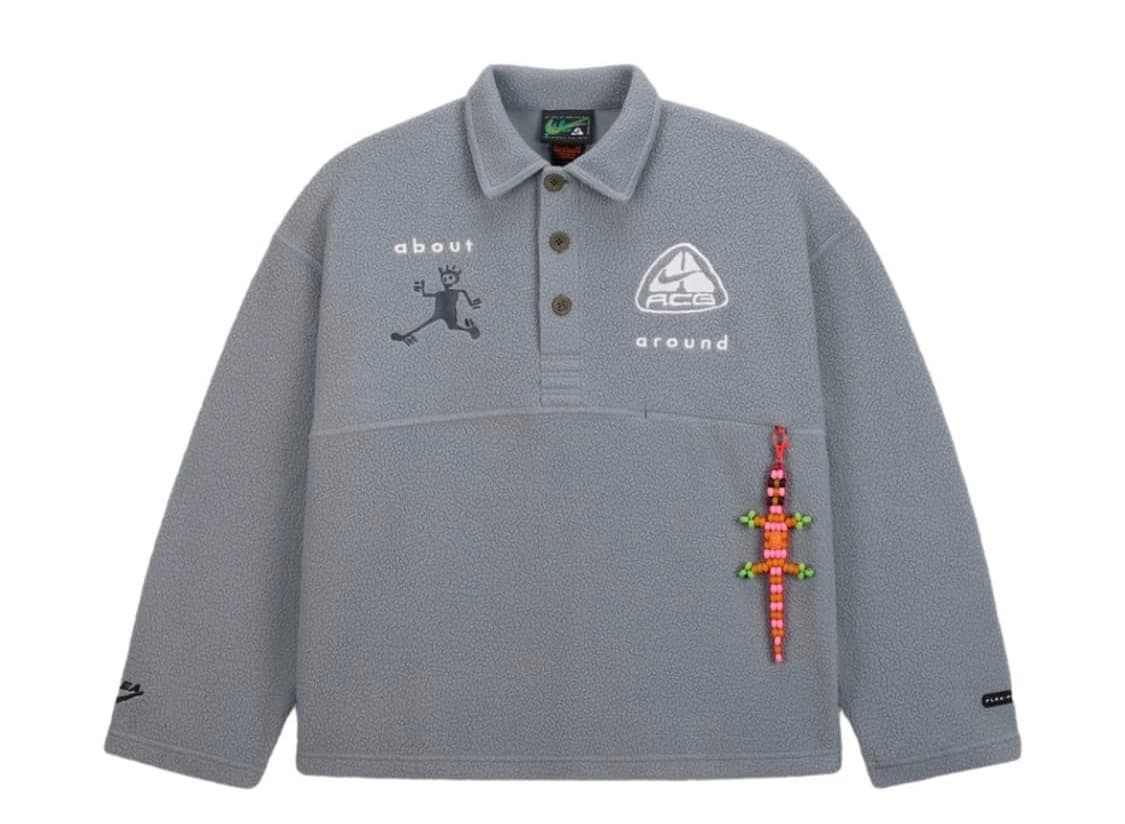 [XL] 나이키 ACG x CPFM 롱슬리브 폴로 그레이 상품이미지1