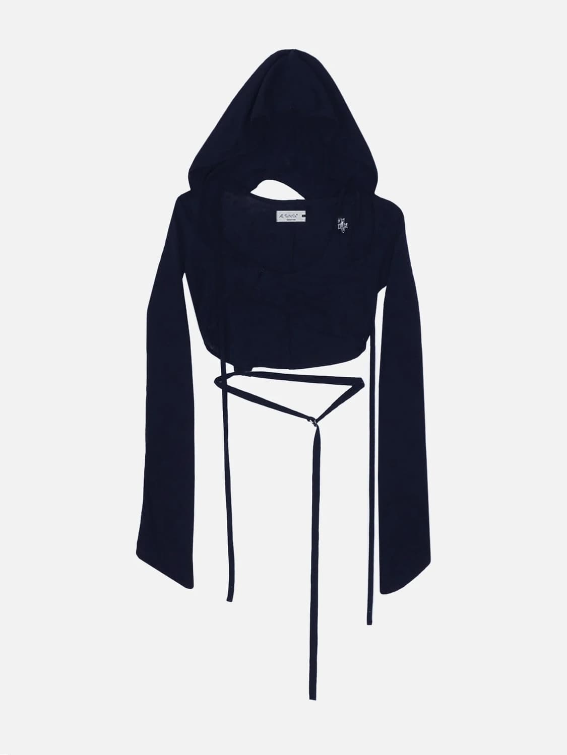 aesynctx hooded cardigan black 상품이미지1
