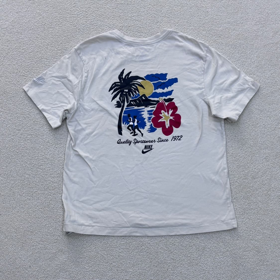 L 나이키 프린팅 반팔 티셔츠 0313E 상품이미지2