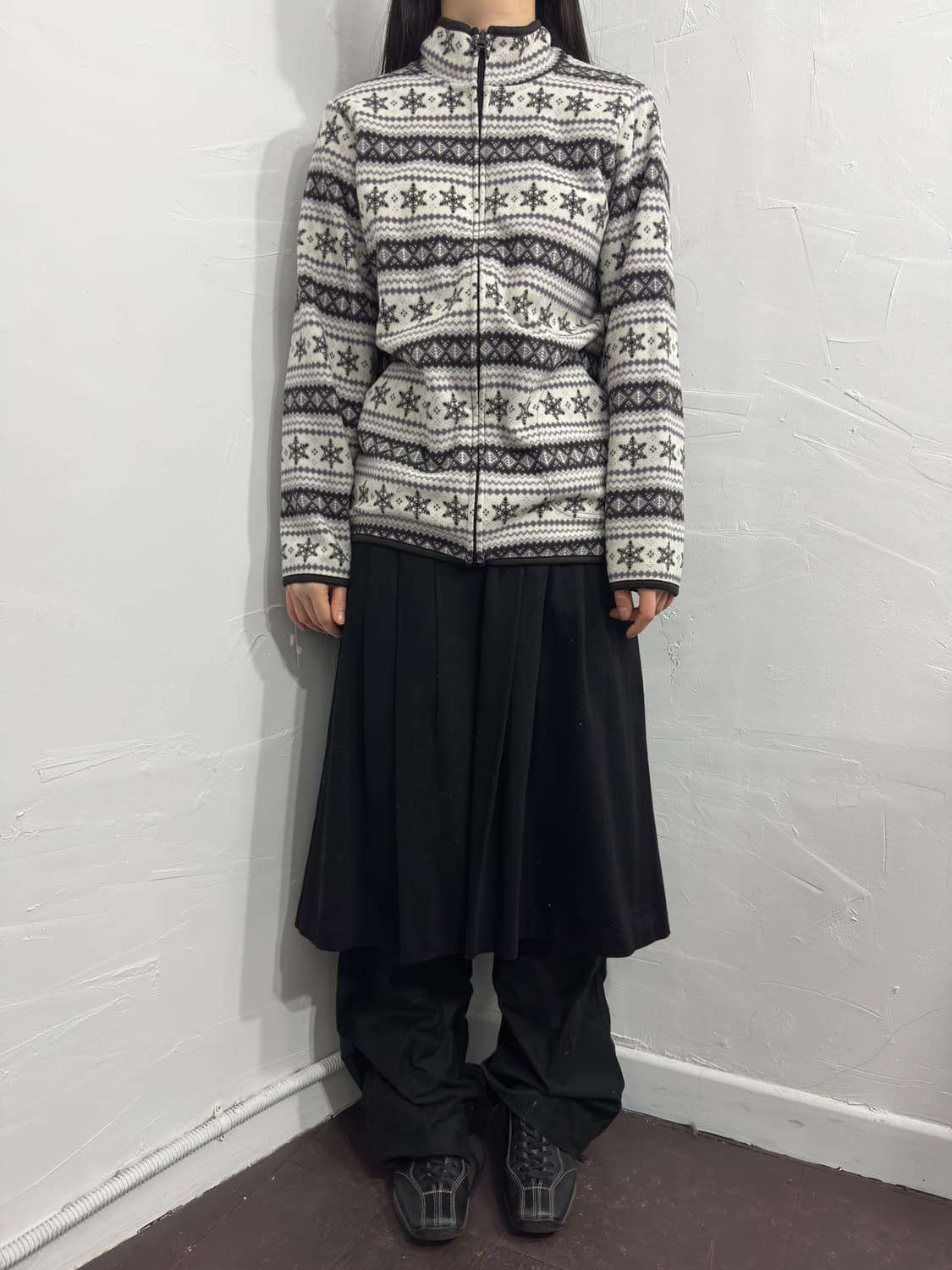 winter pattern fleece 상품이미지3