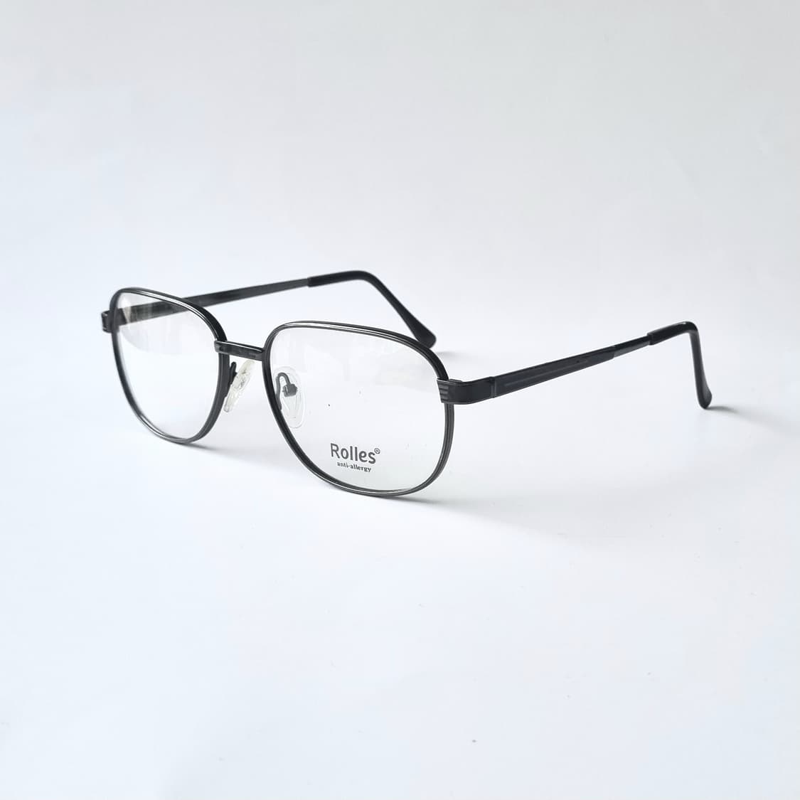 데드스탁 XXXL 유럽 빈티지  메탈 사각 빅사이즈  안경테  117 상품이미지4