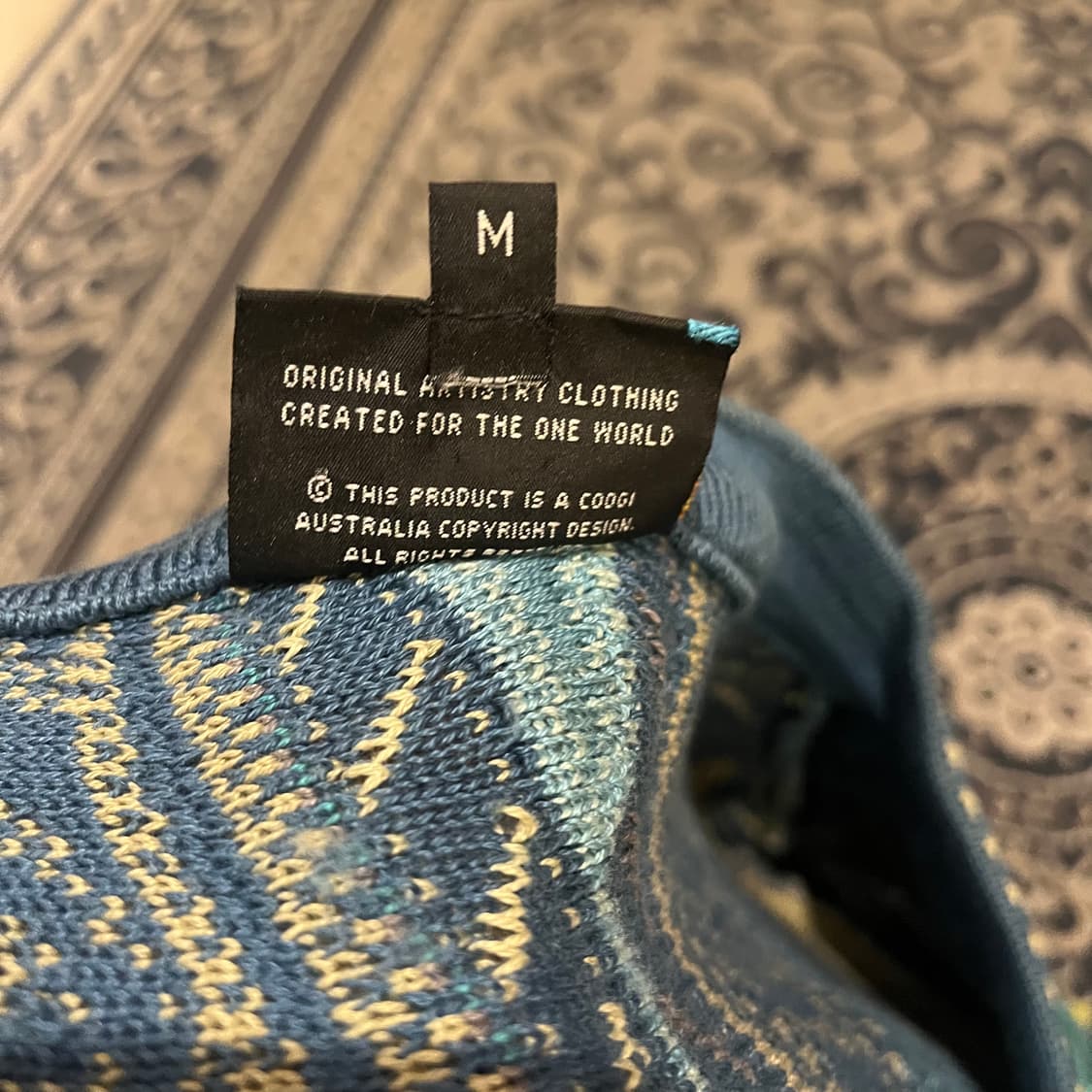 M 쿠지 케이블 니트/W2269 상품이미지5