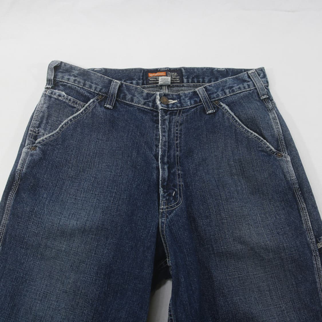 (착용컷) BIG JOHN 데님 카펜터 반바지 (32) 상품이미지5