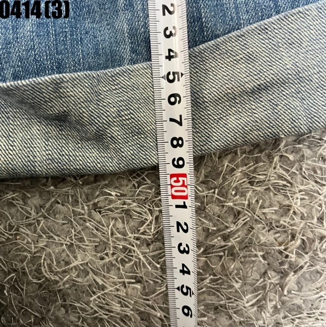 빈티지 데님 반바지 상품이미지9