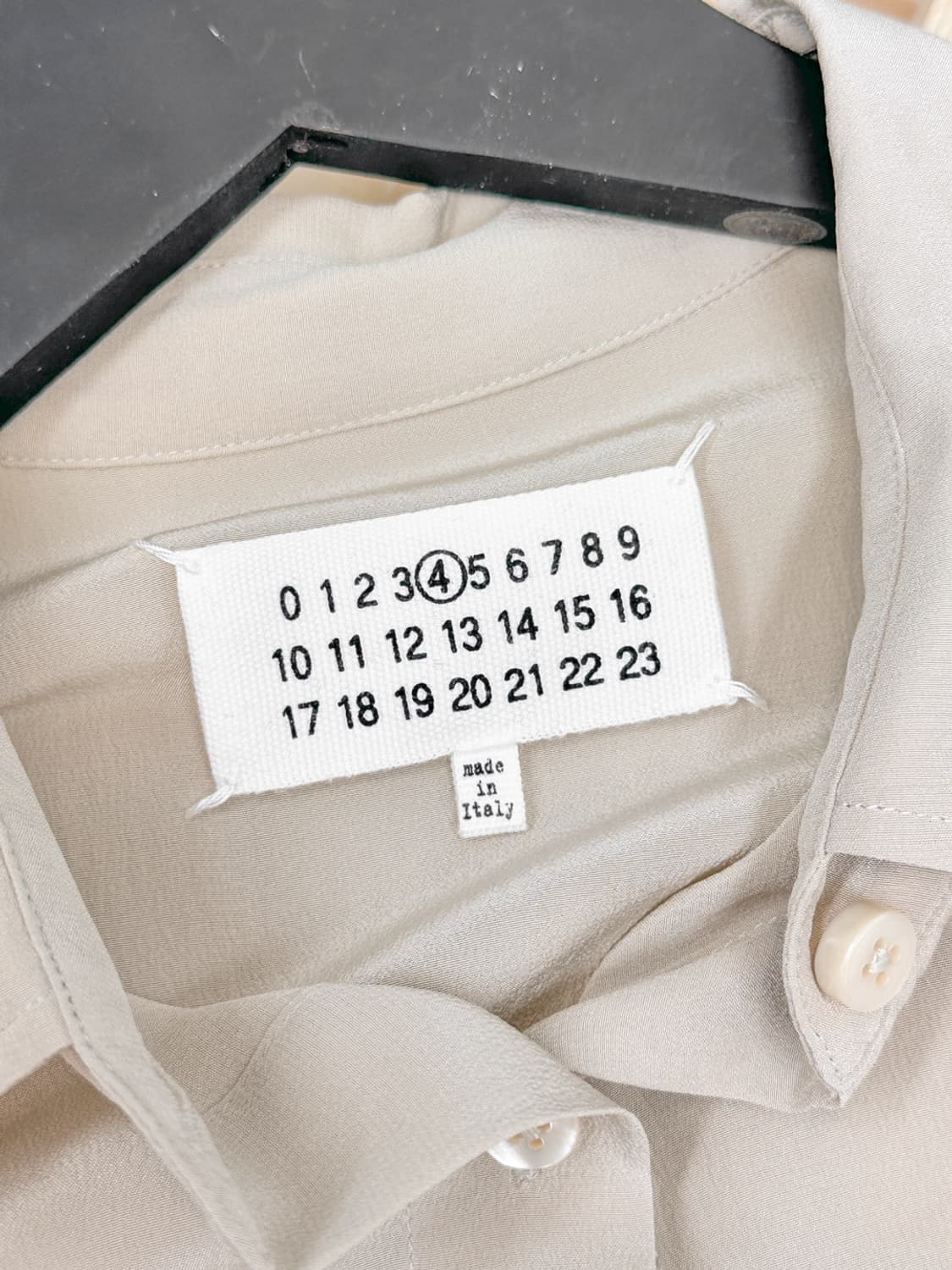 메종 마르지엘라 15f/w 실크 울 원피스 상품이미지7