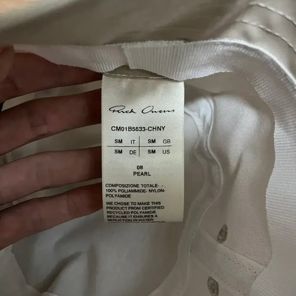 릭 오웬스 X 챔피온 버킷햇 상품이미지5