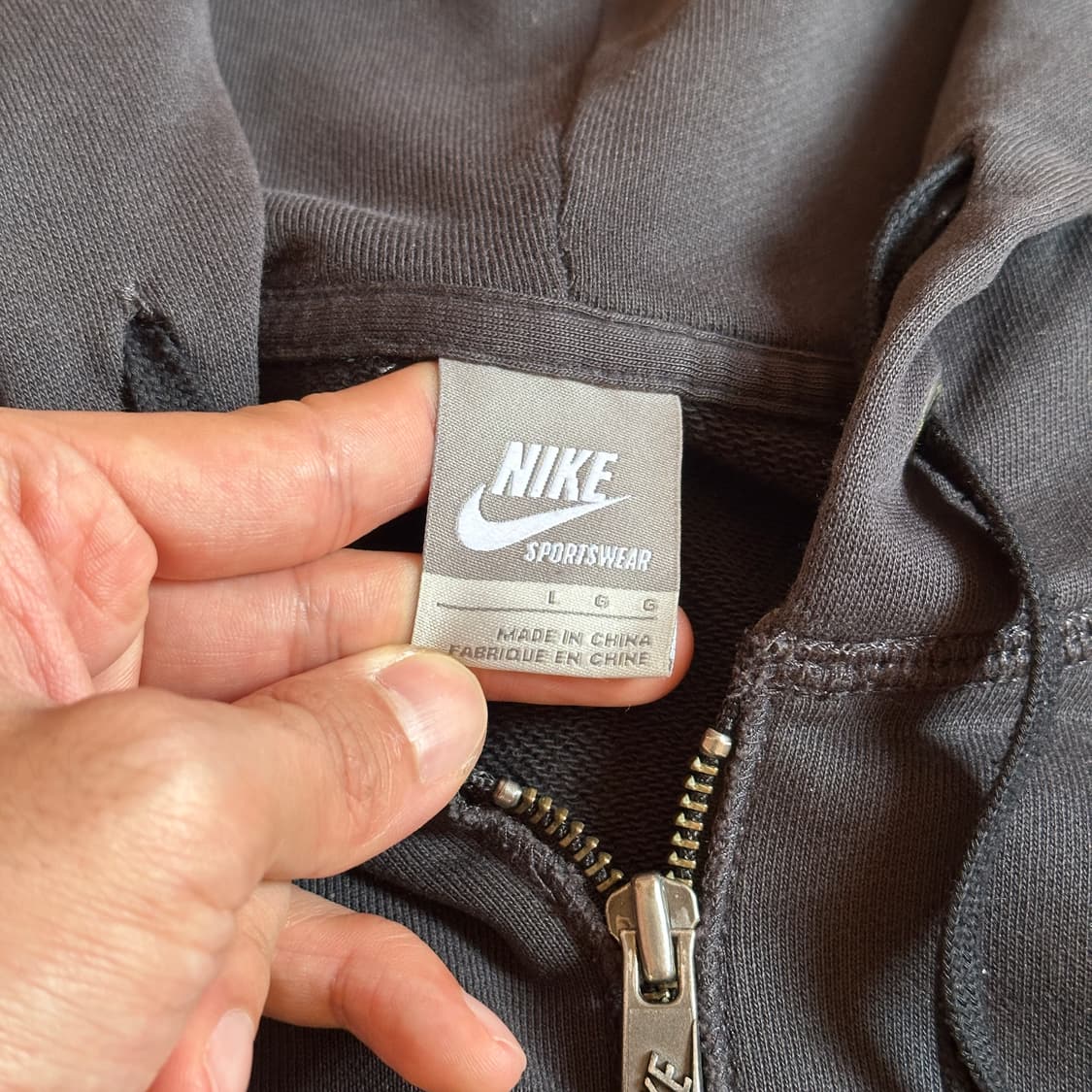 Nike big logo hoodie zip-up jacket 상품이미지8