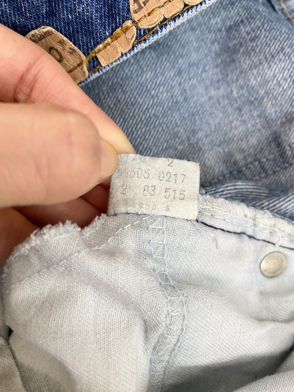 80's 리바이스 505 오렌지탭 [498] 상품이미지10