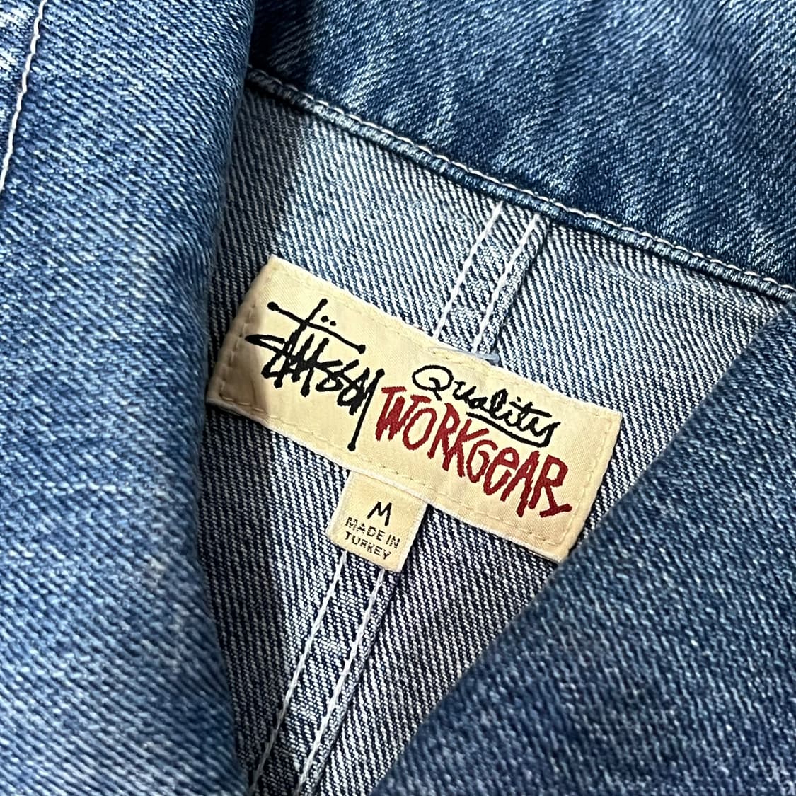  스투시 워크기어 데님 초어자켓 y15479 상품이미지6