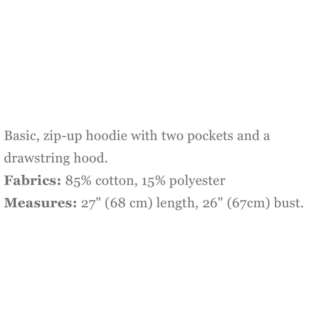 Brandymelville 브랜디멜빌 크리스티 후디 후드집업 그레이 상품이미지4