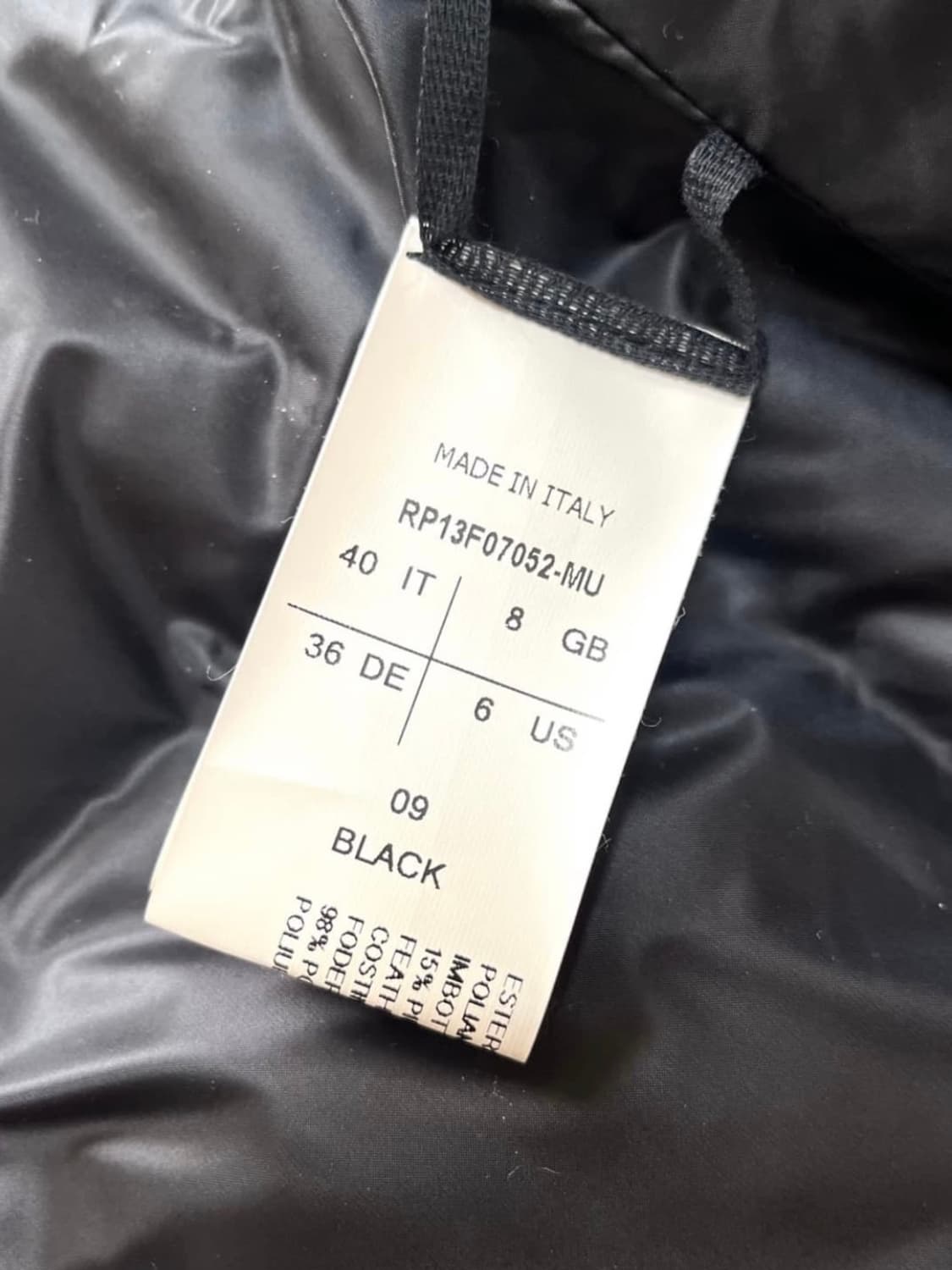 Rick Owens 13FW High Neck Down Jacket 상품이미지6