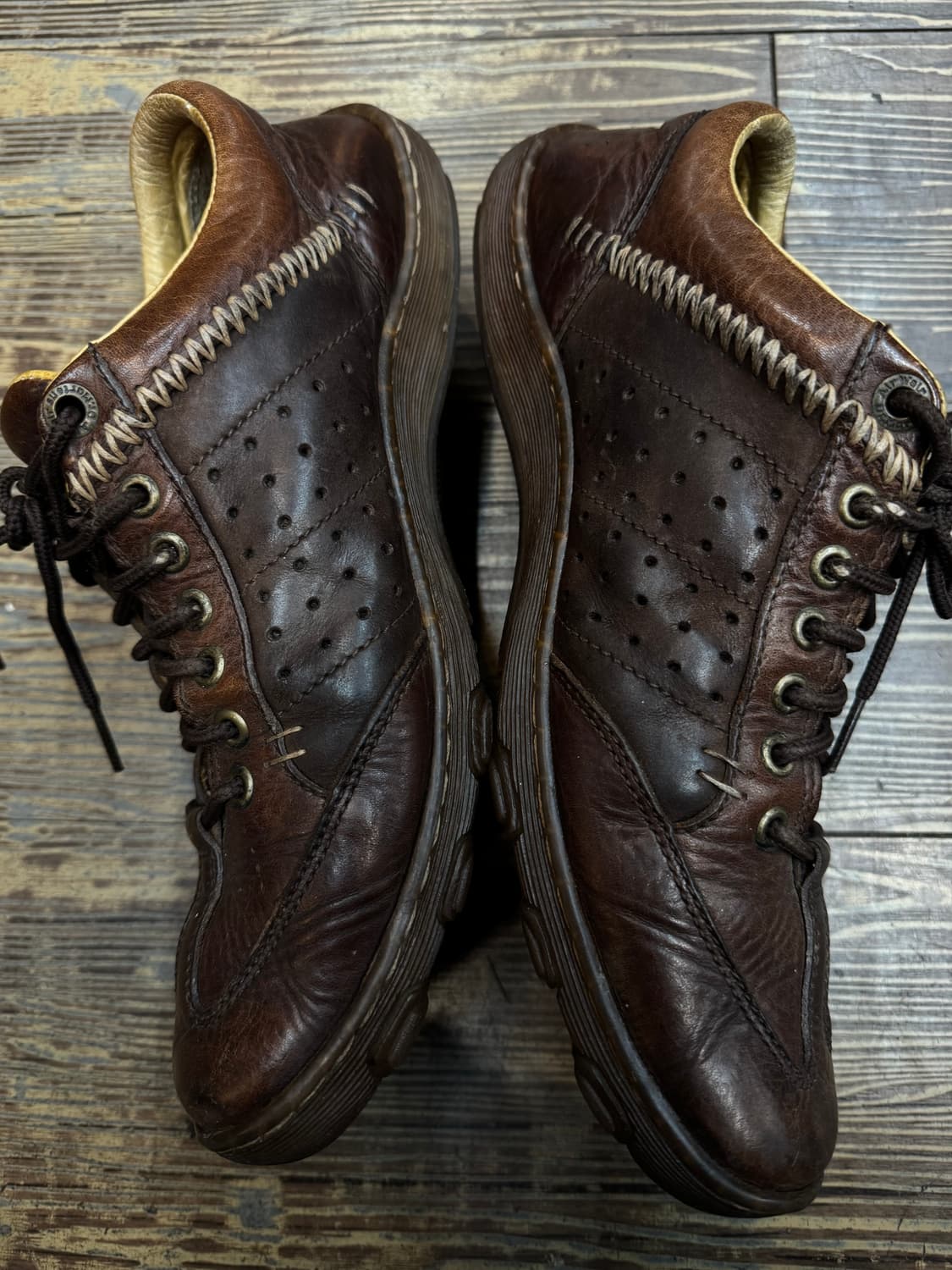 희소성 닥터마틴 빈티지 스티지 브라운 레더 슈즈 270~275 상품이미지2