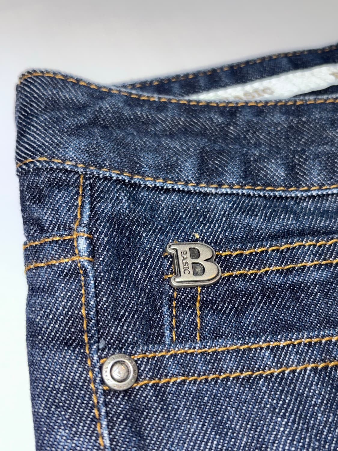 00s vintage 베이직 어패럴 커스텀 데님 상품이미지5