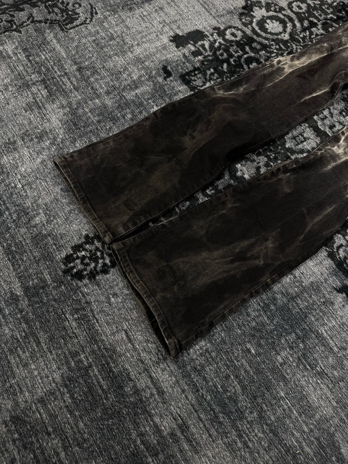 Schlussel 00s archive dark washing boots 상품이미지6