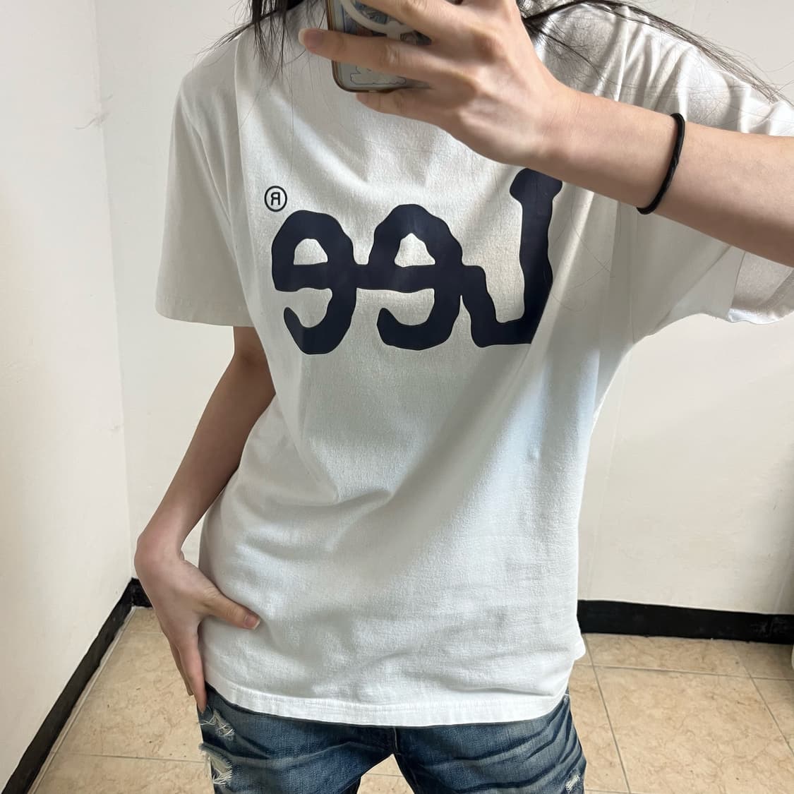  Lee White T-Shirt 상품이미지3