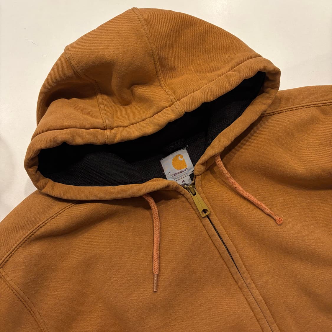 [M] 칼하트 레인디펜더 워크웨어 후드집업 브라운 D622 상품이미지3