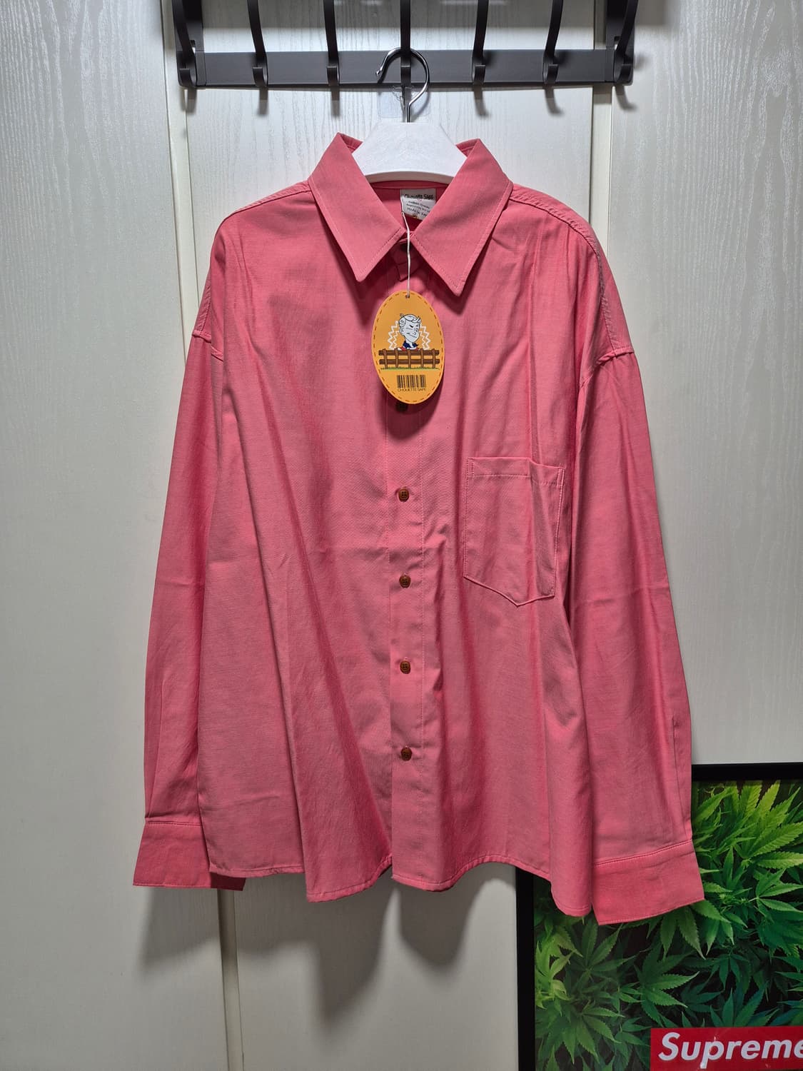 (세일)(새상품)Charotte 셔츠 핑크 상품이미지1