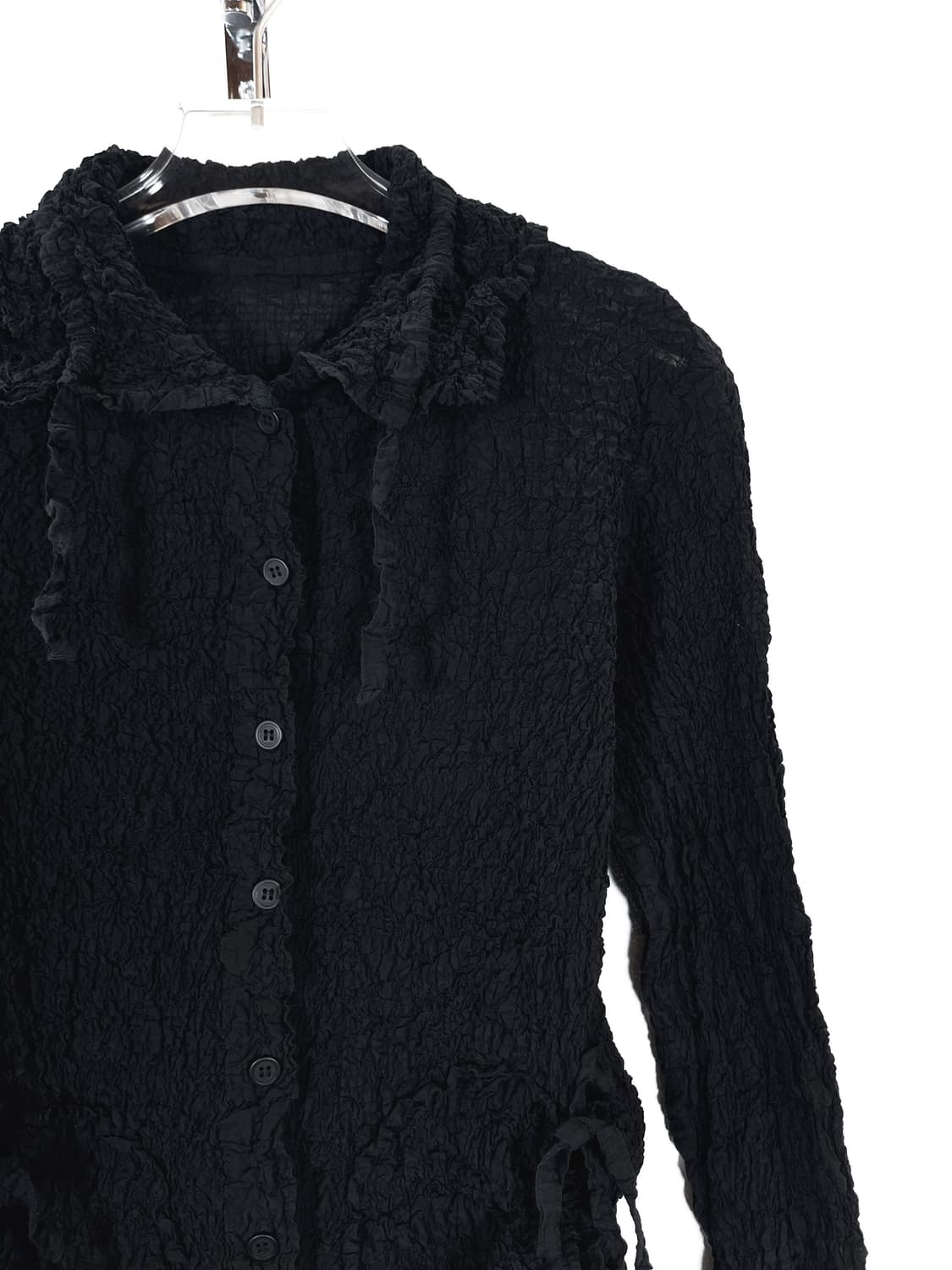 me 이세이 미야케 플리츠 셔링 블라우스 상품이미지4