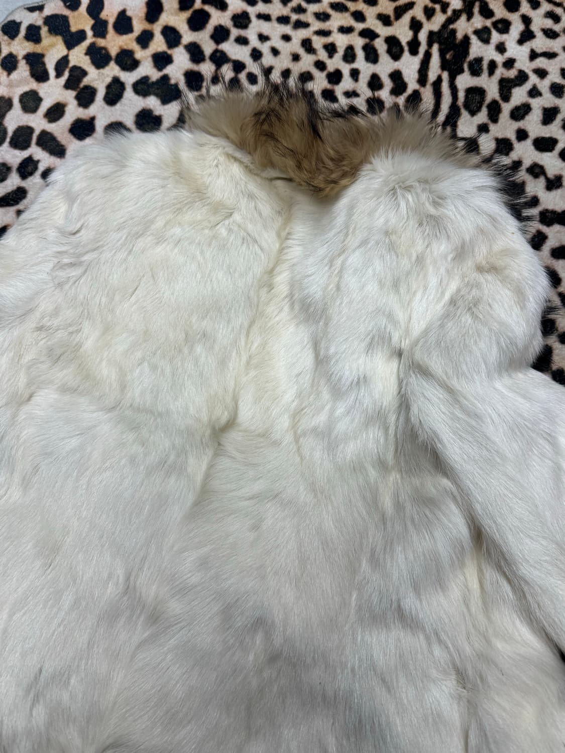 📣winter sale 갸루 브라운&크림 퍼자켓 상품이미지3