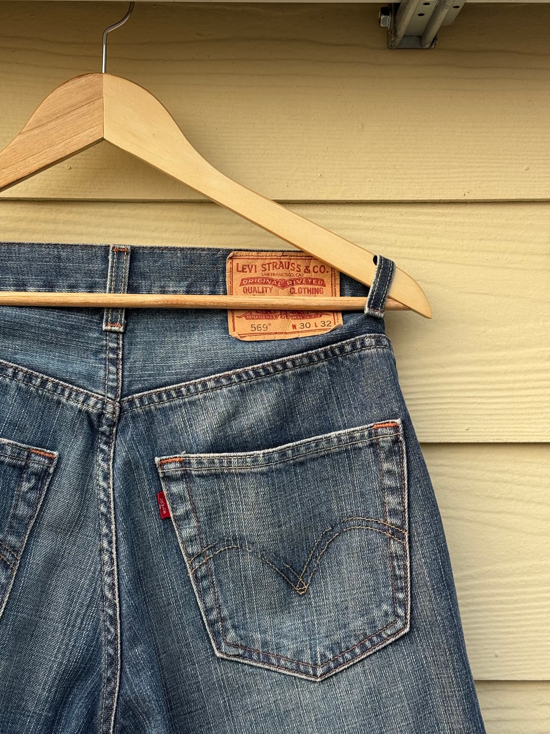 00s 리바이스 569 루즈 스트레이트 데님 팬츠 상품이미지6