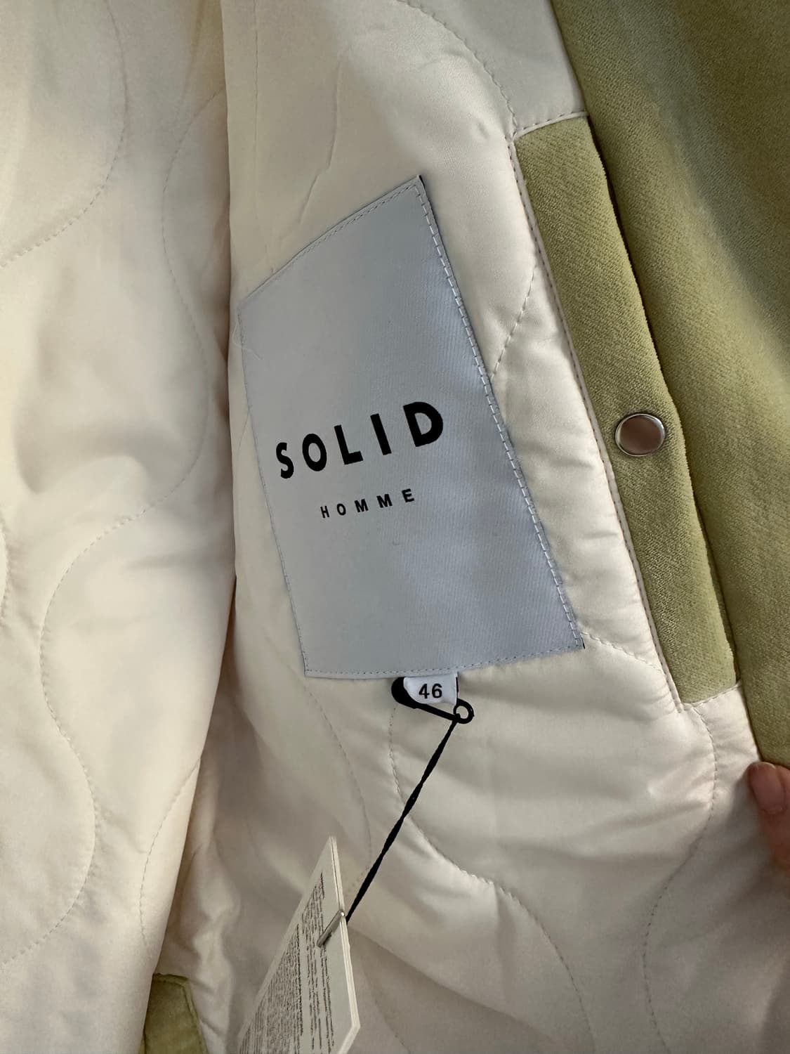 솔리드 옴므 패디드 셔츠 자켓 / 46 (105) 상품이미지4