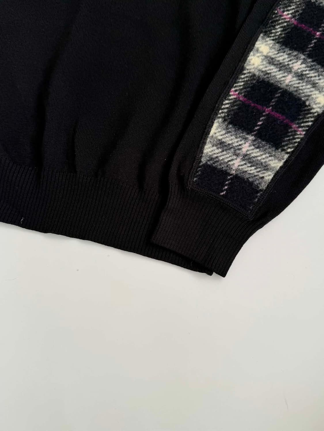 [M] 버버리 노바체크 엘보 패치 메리노울 니트 스웨터 상품이미지8