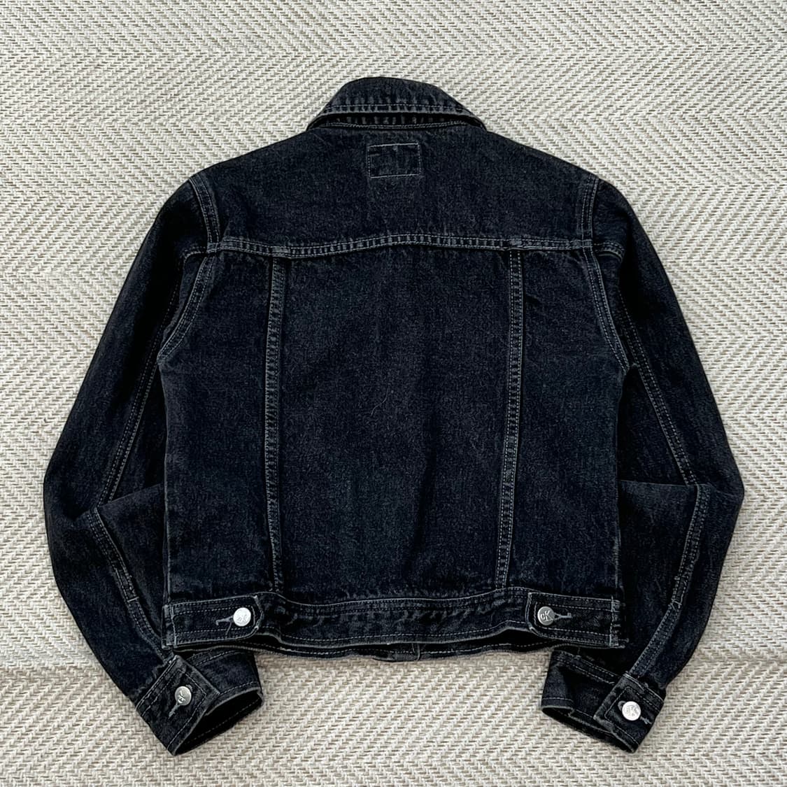 캘빈클라인 흑청 트러커자켓 r3471 상품이미지2