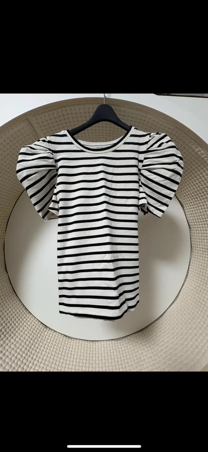 앤유ANAHEIM Puffed detail shoulder T-shirt 상품이미지8