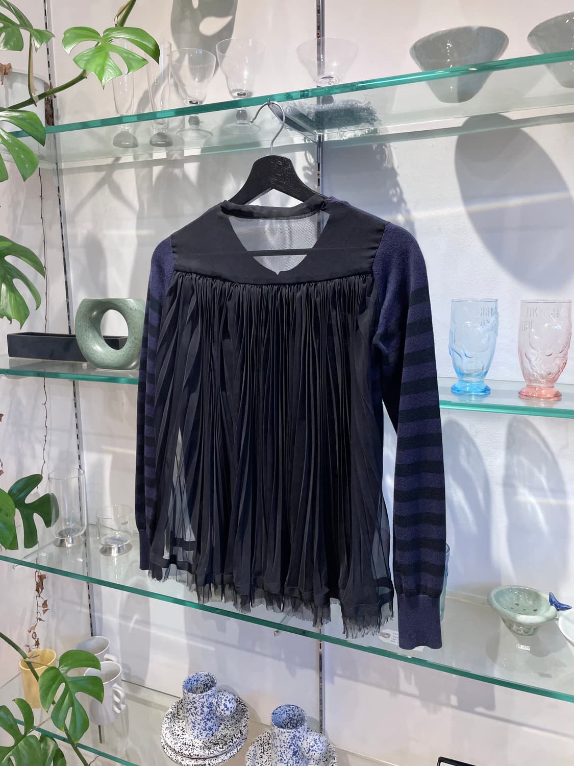 사카이 X 10꼬르소꼬모 꼼데가르송 layered cardigan 상품이미지4