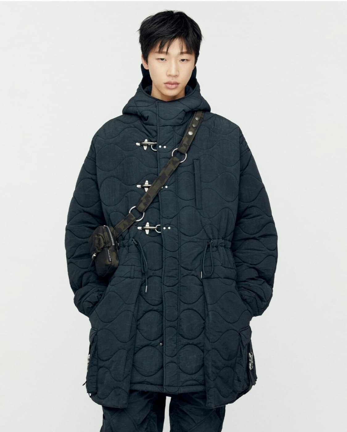 앤더슨벨 피쉬테일 파카 패딩 S 상품이미지1