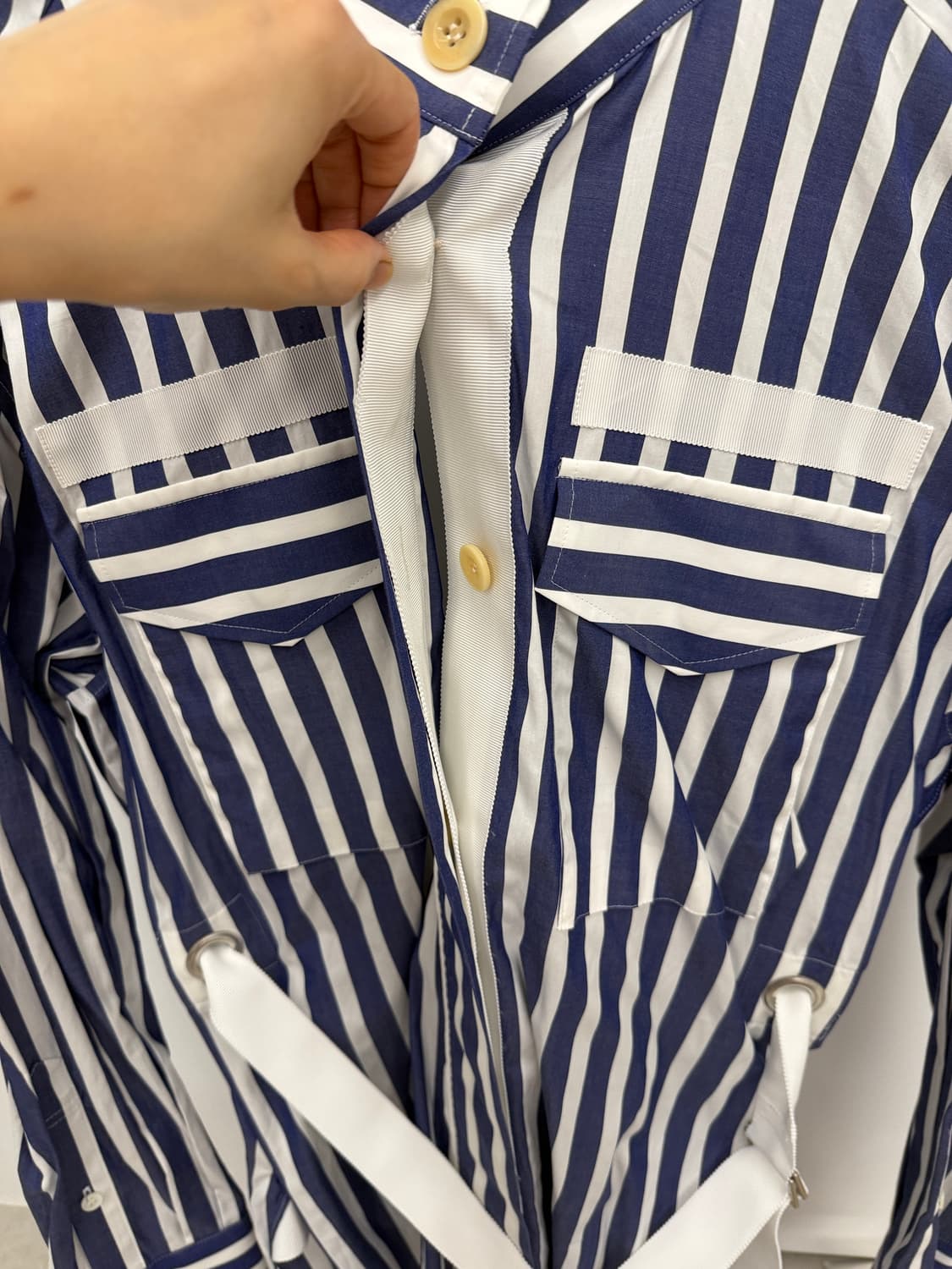 sacai 스트라이프 셔츠 상품이미지6