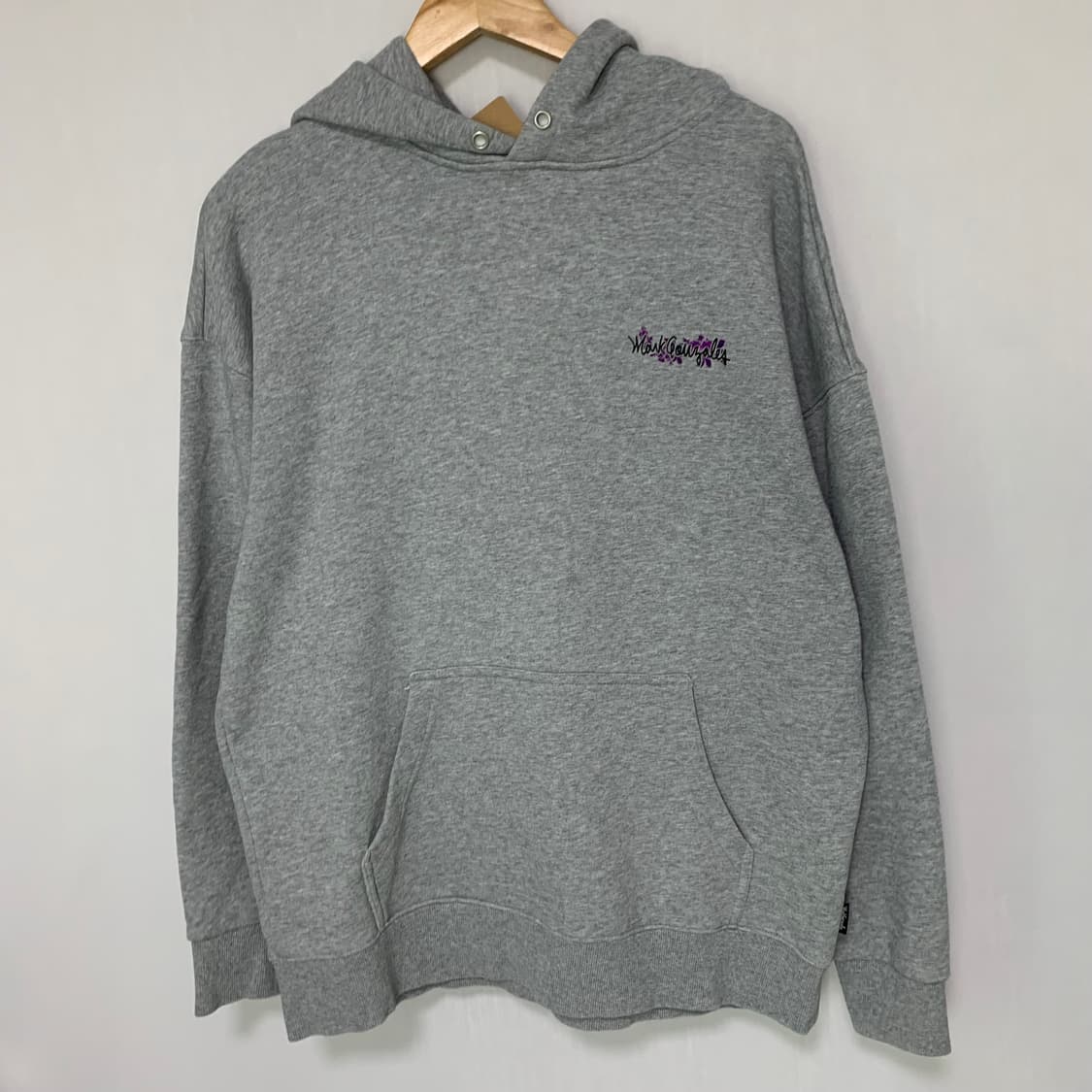 마크곤잘레스 빈티지 프린팅 후드티 그레이 M 남여공용 상품이미지2