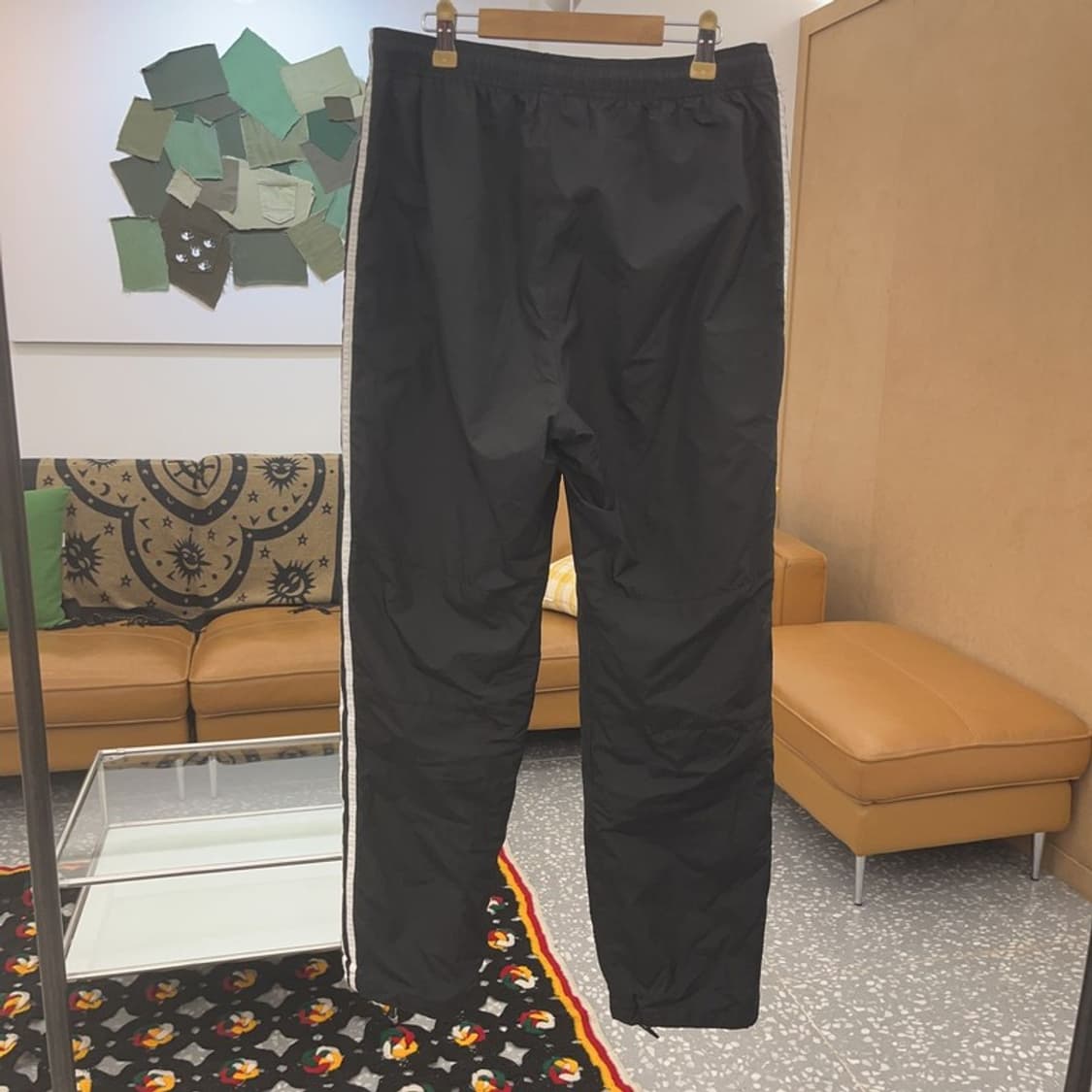 아디다스 빈티지 캐주얼 삼선 와이드 트랙팬츠 100 C07673 상품이미지4