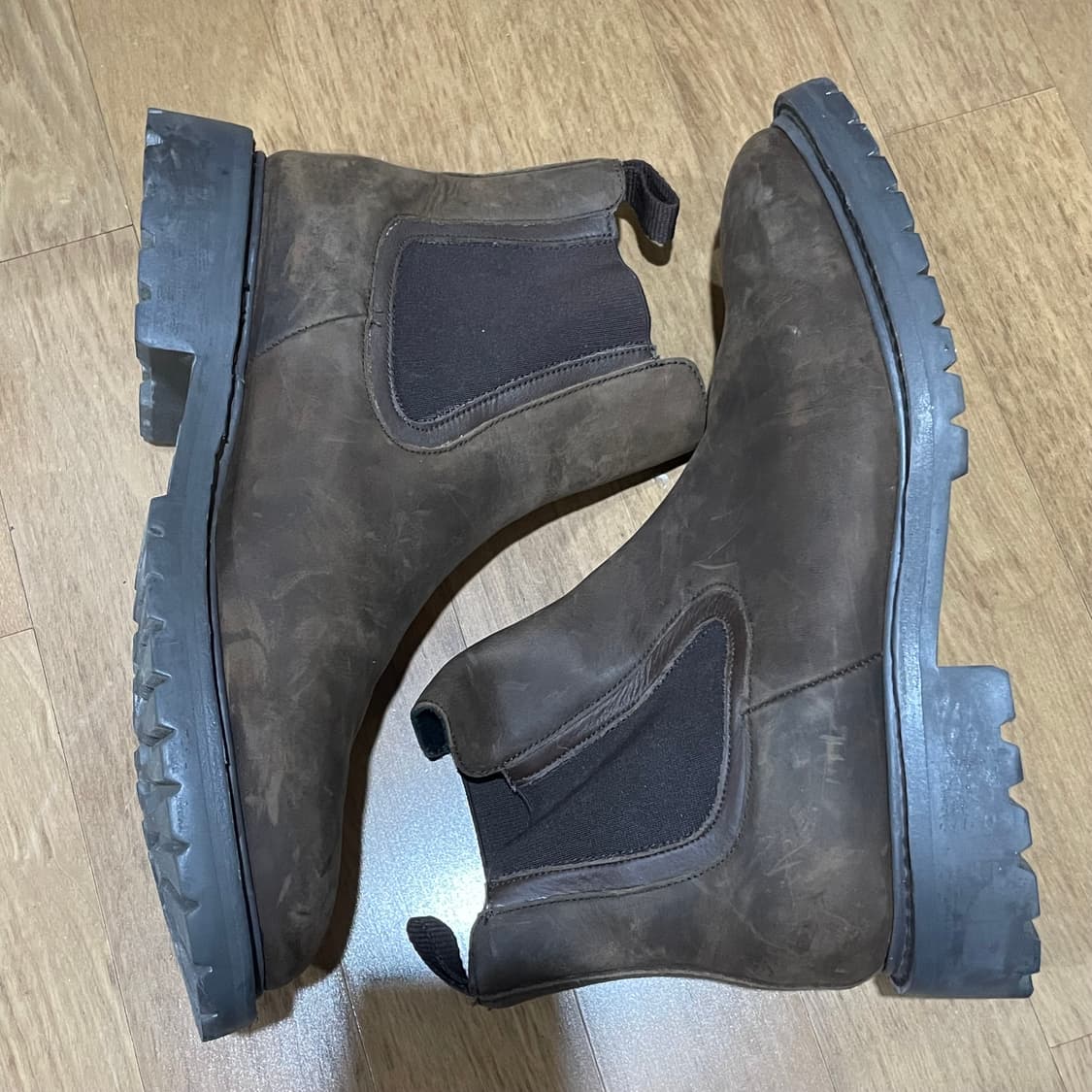 Thursday Boot 번트 브라운 가죽 첼시 부츠 275 상품이미지5