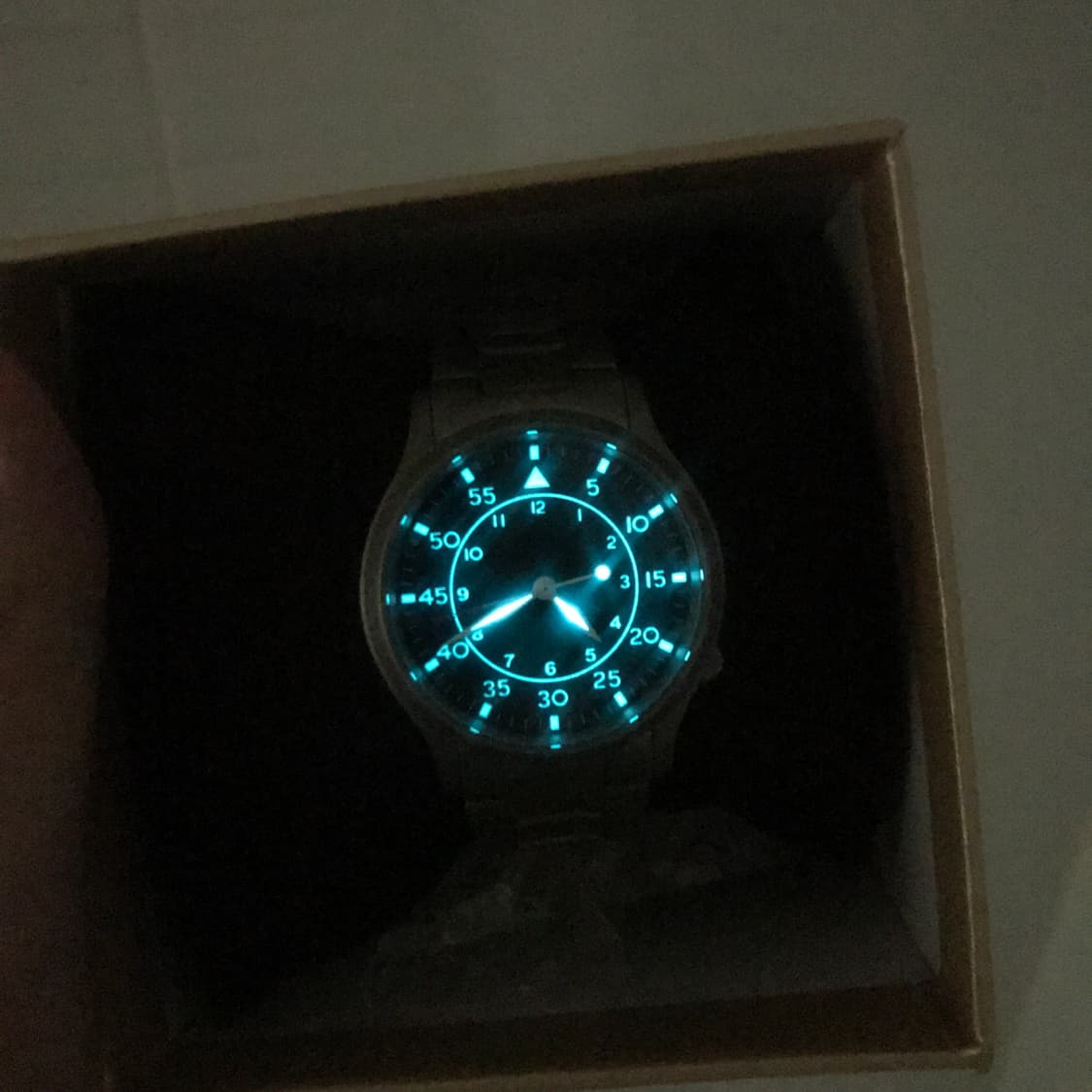 berny 티타늄 플리거 시계 상품이미지2